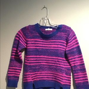 Stripped girls sweater